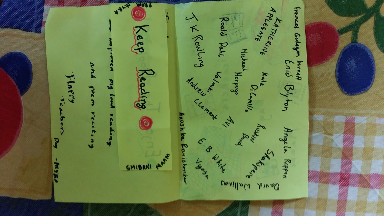 Love from a Young reader