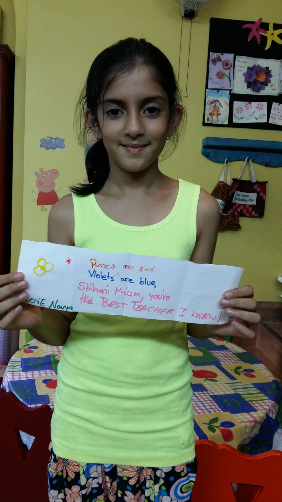Love from a young reader